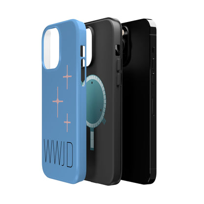 WWJD Magnetic Impact‑Resistant Phone Case — Slim Shockproof MagSafe Compatible