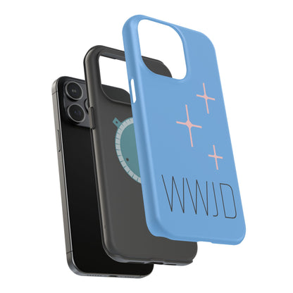 WWJD Magnetic Impact‑Resistant Phone Case — Slim Shockproof MagSafe Compatible