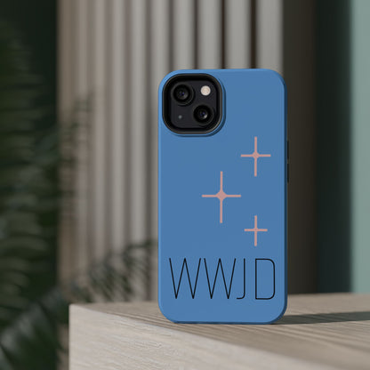 WWJD Magnetic Impact‑Resistant Phone Case — Slim Shockproof MagSafe Compatible