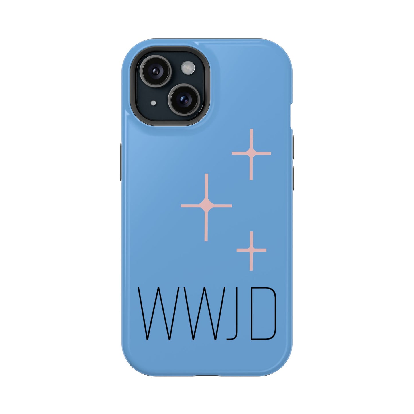 WWJD Magnetic Impact‑Resistant Phone Case — Slim Shockproof MagSafe Compatible