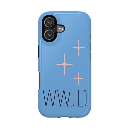 WWJD Magnetic Impact‑Resistant Phone Case — Slim Shockproof MagSafe Compatible