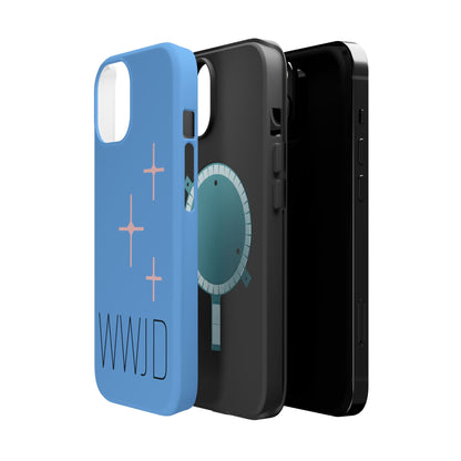 WWJD Magnetic Impact‑Resistant Phone Case — Slim Shockproof MagSafe Compatible