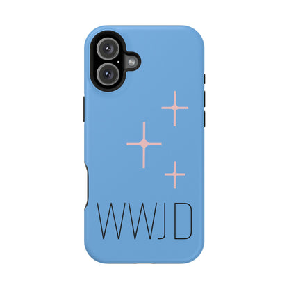 WWJD Magnetic Impact‑Resistant Phone Case — Slim Shockproof MagSafe Compatible