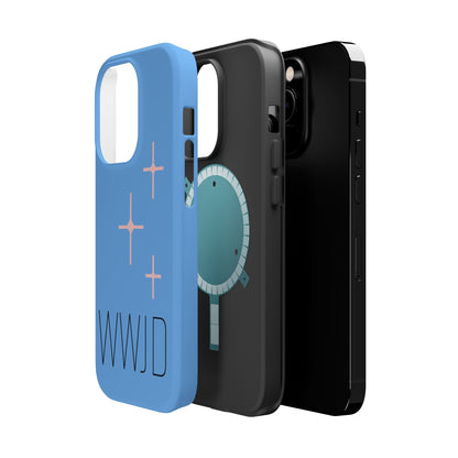 WWJD Magnetic Impact‑Resistant Phone Case — Slim Shockproof MagSafe Compatible