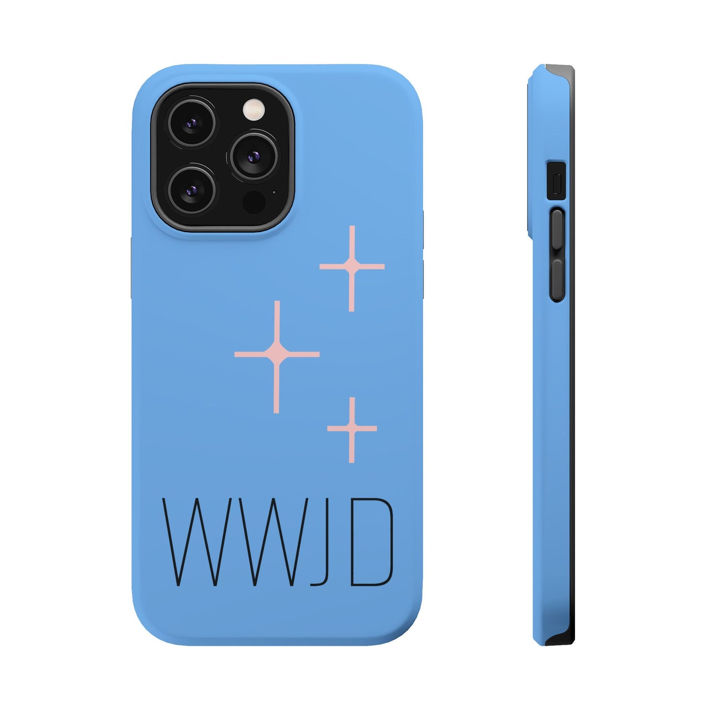 WWJD Magnetic Impact‑Resistant Phone Case — Slim Shockproof MagSafe Compatible