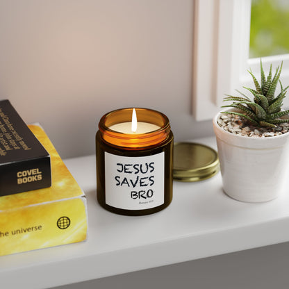 Jesus Saves Bro Scented Candle (4oz/9oz)