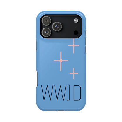 WWJD Magnetic Impact‑Resistant Phone Case — Slim Shockproof MagSafe Compatible