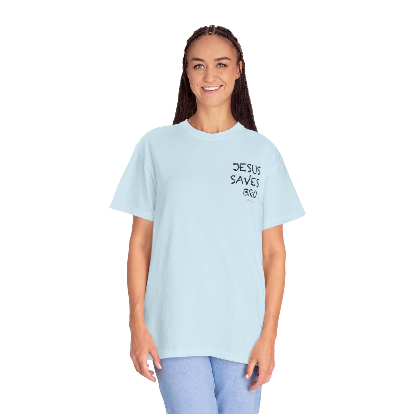 Jesus Saves Bro T-Shirt — Christian Message Tee