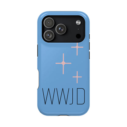 WWJD Magnetic Impact‑Resistant Phone Case — Slim Shockproof MagSafe Compatible
