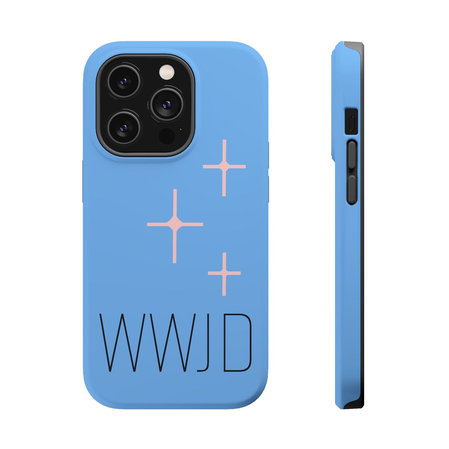 WWJD Magnetic Impact‑Resistant Phone Case — Slim Shockproof MagSafe Compatible