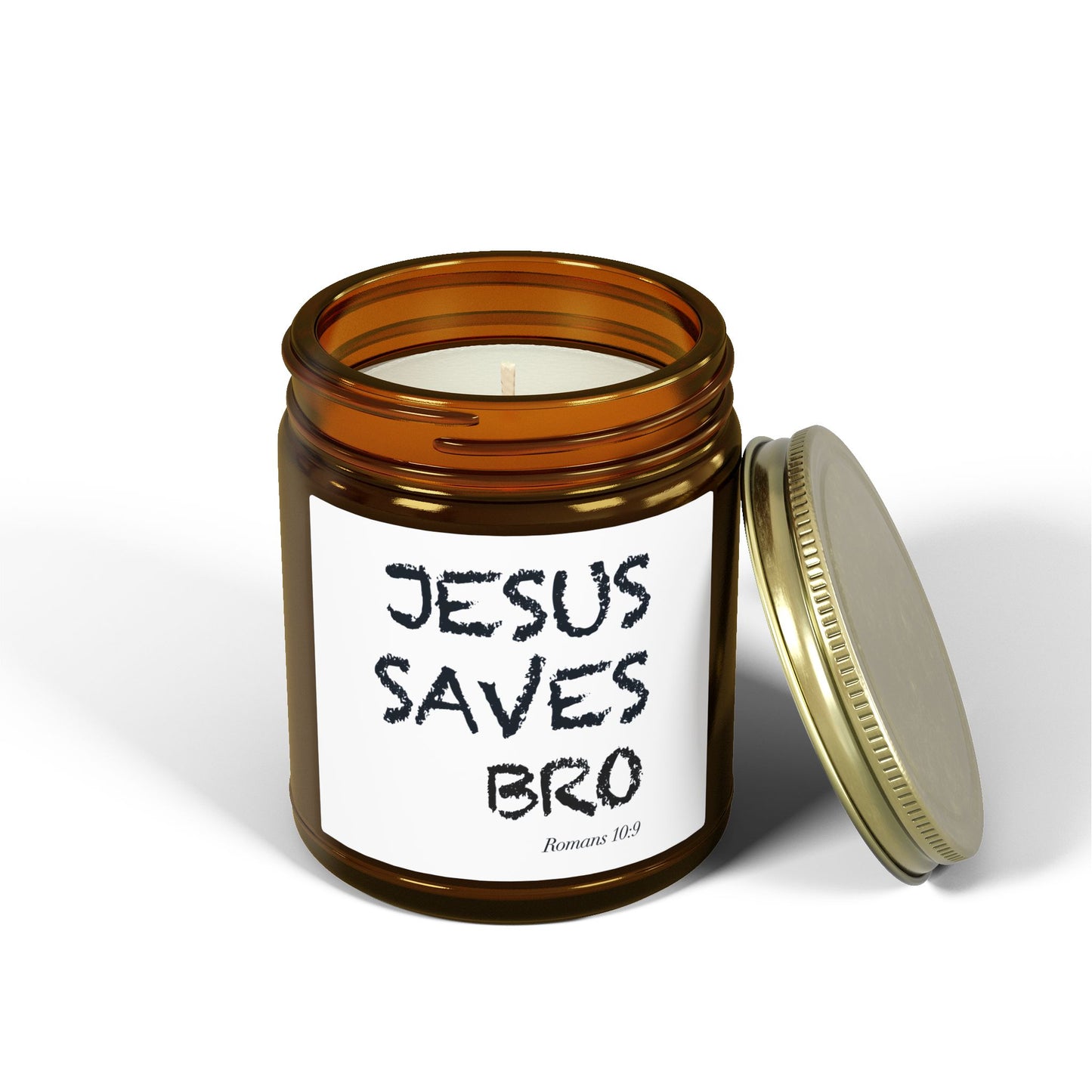 Jesus Saves Bro Scented Candle (4oz/9oz)
