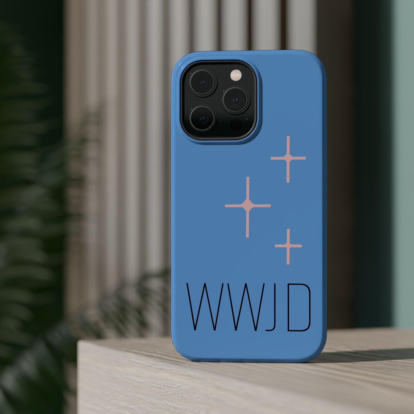 WWJD Magnetic Impact‑Resistant Phone Case — Slim Shockproof MagSafe Compatible