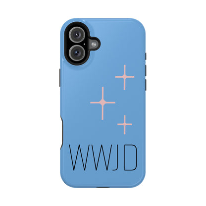 WWJD Magnetic Impact‑Resistant Phone Case — Slim Shockproof MagSafe Compatible