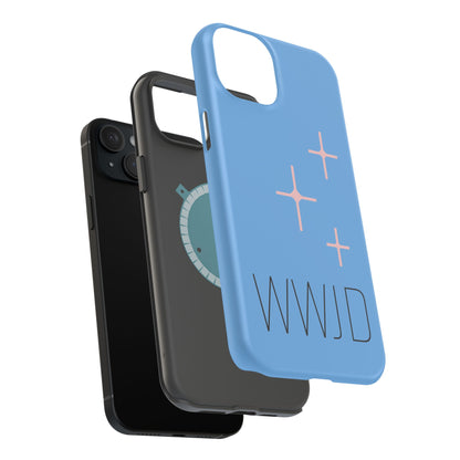 WWJD Magnetic Impact‑Resistant Phone Case — Slim Shockproof MagSafe Compatible