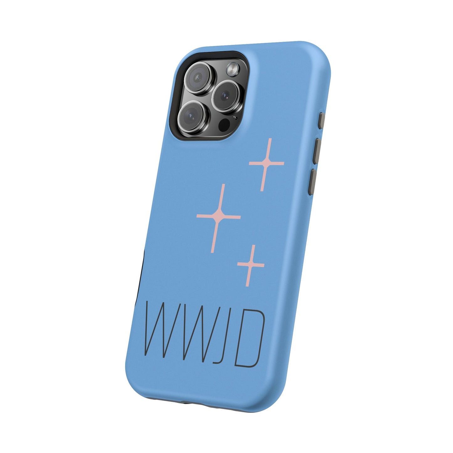 WWJD Magnetic Impact‑Resistant Phone Case — Slim Shockproof MagSafe Compatible