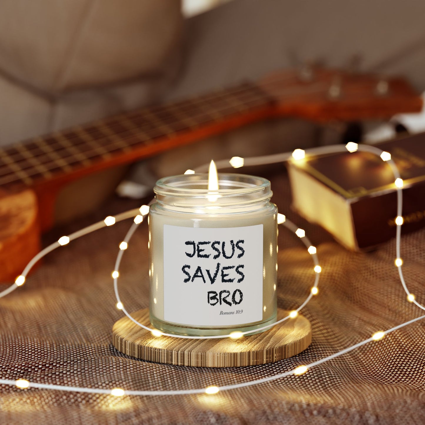 Jesus Saves Bro Scented Candle (4oz/9oz)