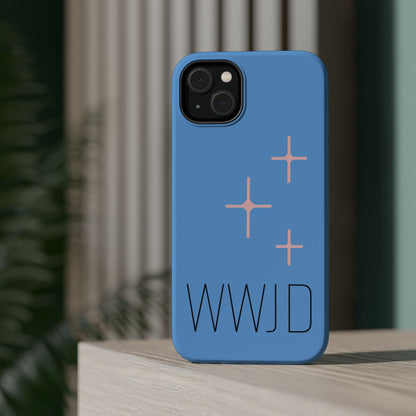 WWJD Magnetic Impact‑Resistant Phone Case — Slim Shockproof MagSafe Compatible