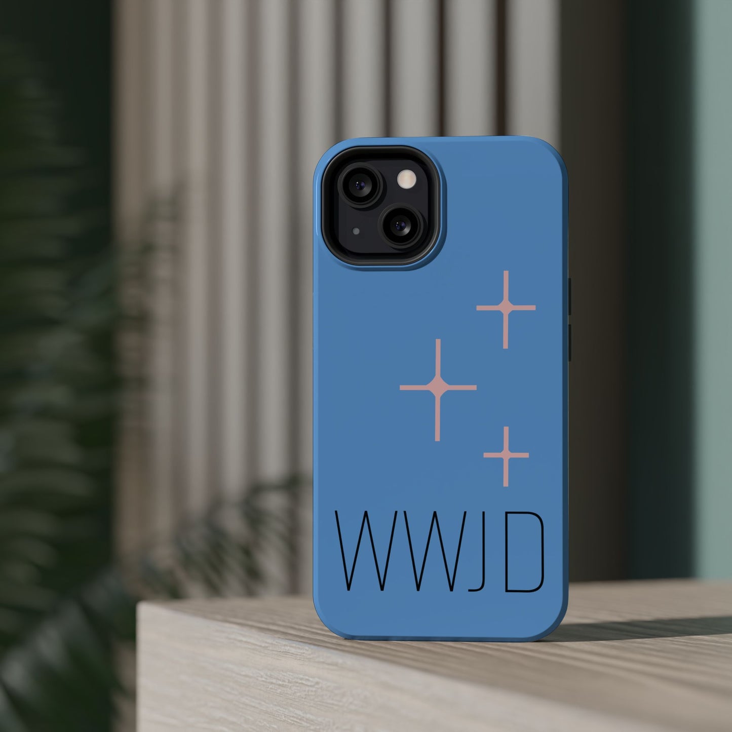 WWJD Magnetic Impact‑Resistant Phone Case — Slim Shockproof MagSafe Compatible