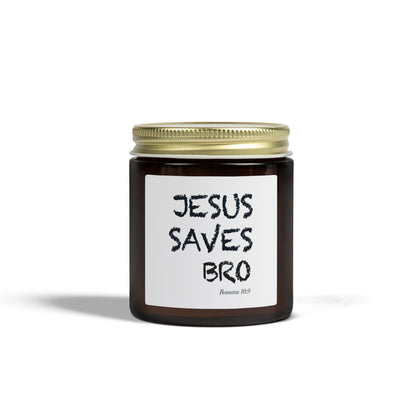 Jesus Saves Bro Scented Candle (4oz/9oz)
