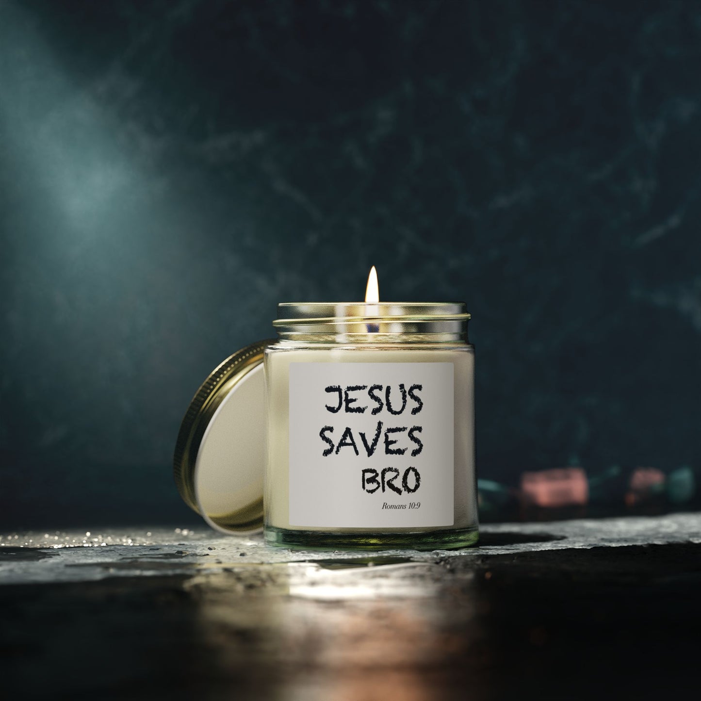 Jesus Saves Bro Scented Candle (4oz/9oz)