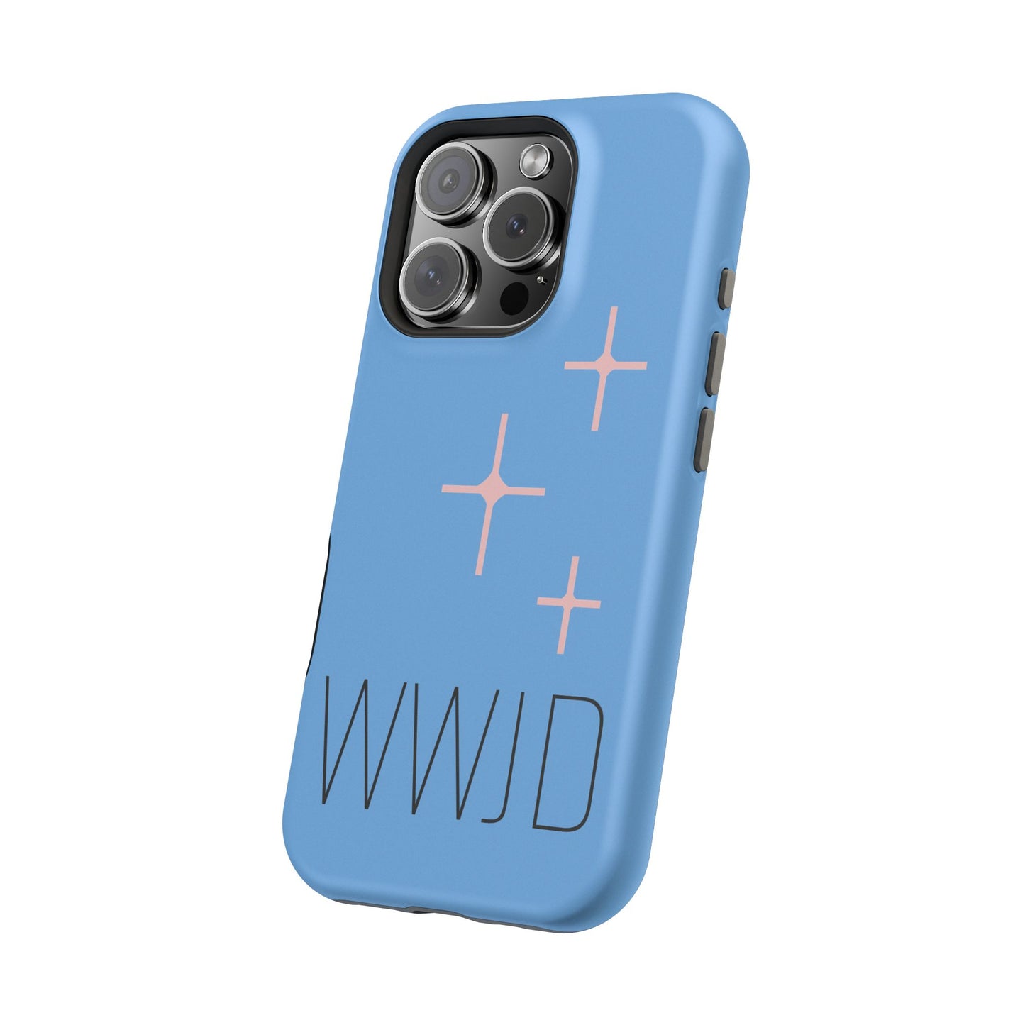 WWJD Magnetic Impact‑Resistant Phone Case — Slim Shockproof MagSafe Compatible