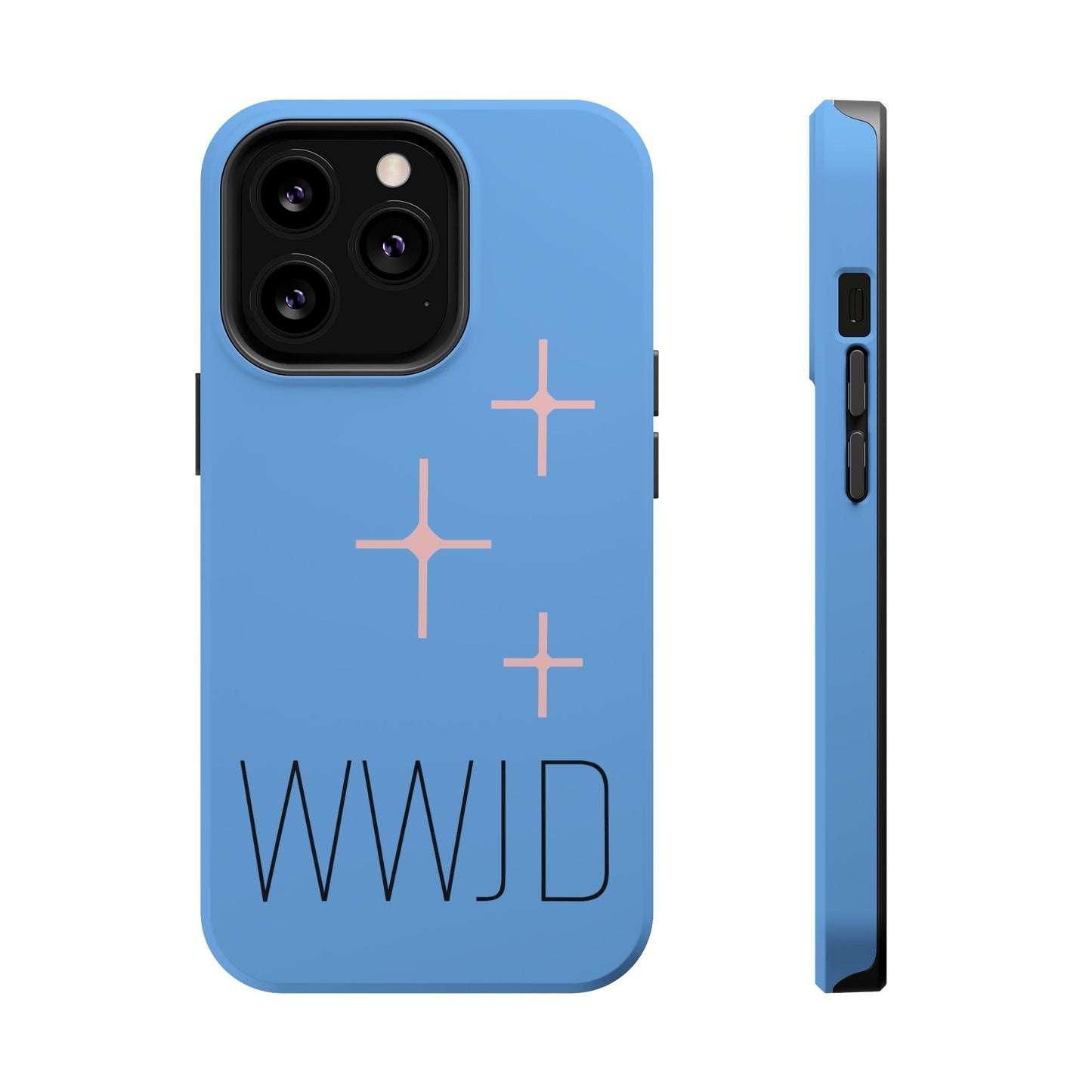 WWJD Magnetic Impact‑Resistant Phone Case — Slim Shockproof MagSafe Compatible