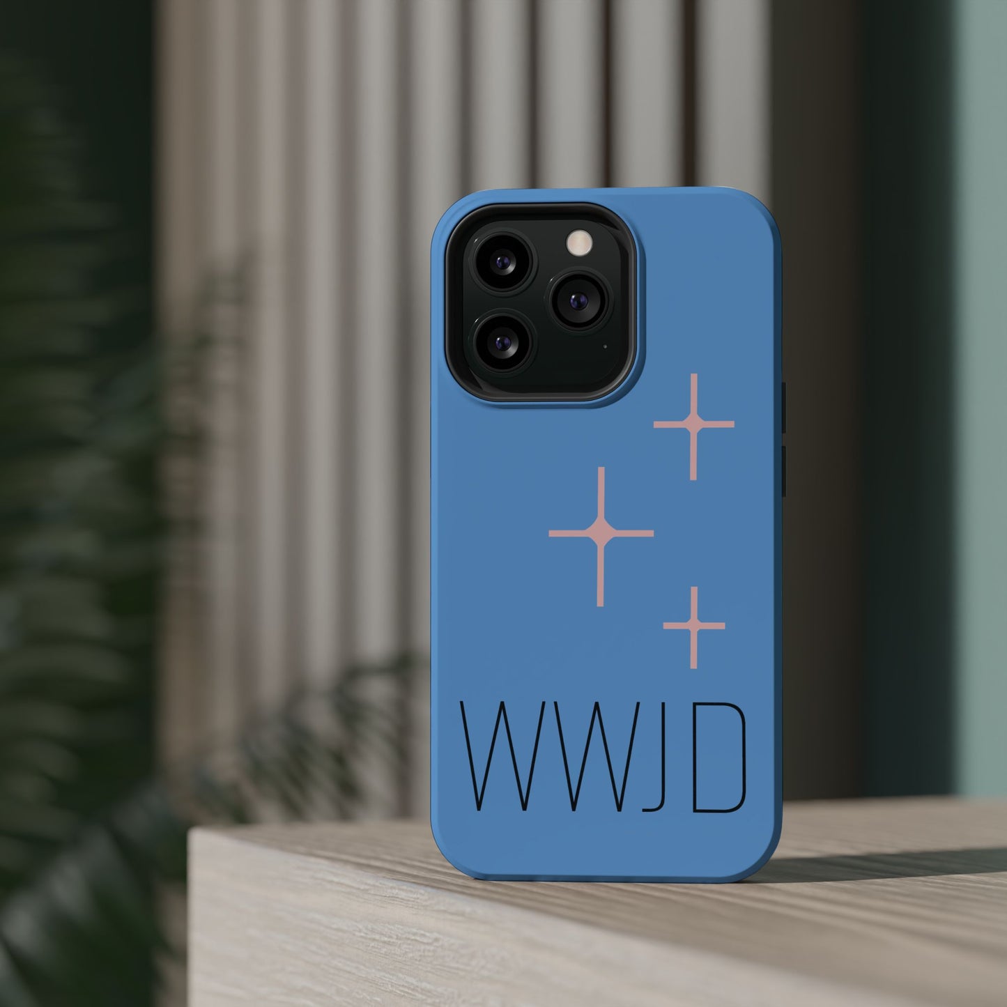 WWJD Magnetic Impact‑Resistant Phone Case — Slim Shockproof MagSafe Compatible