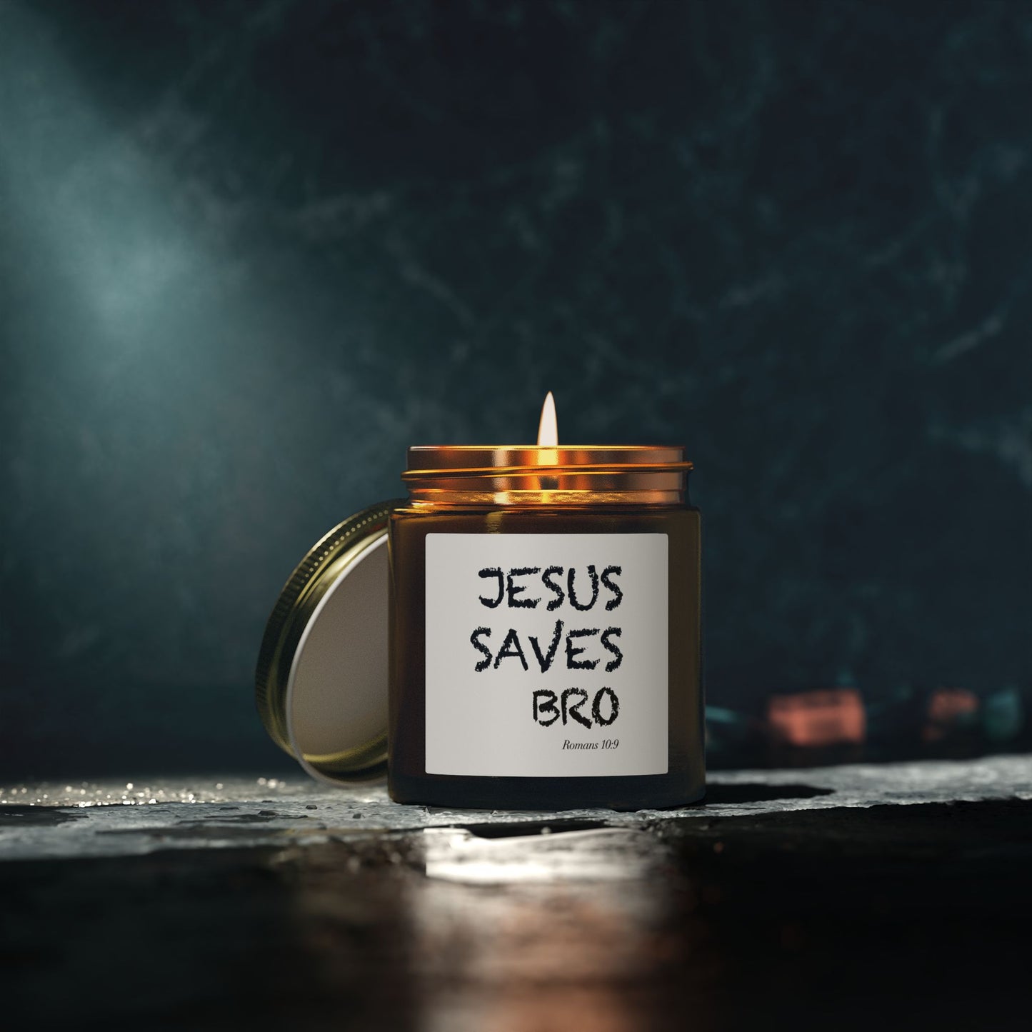 Jesus Saves Bro Scented Candle (4oz/9oz)