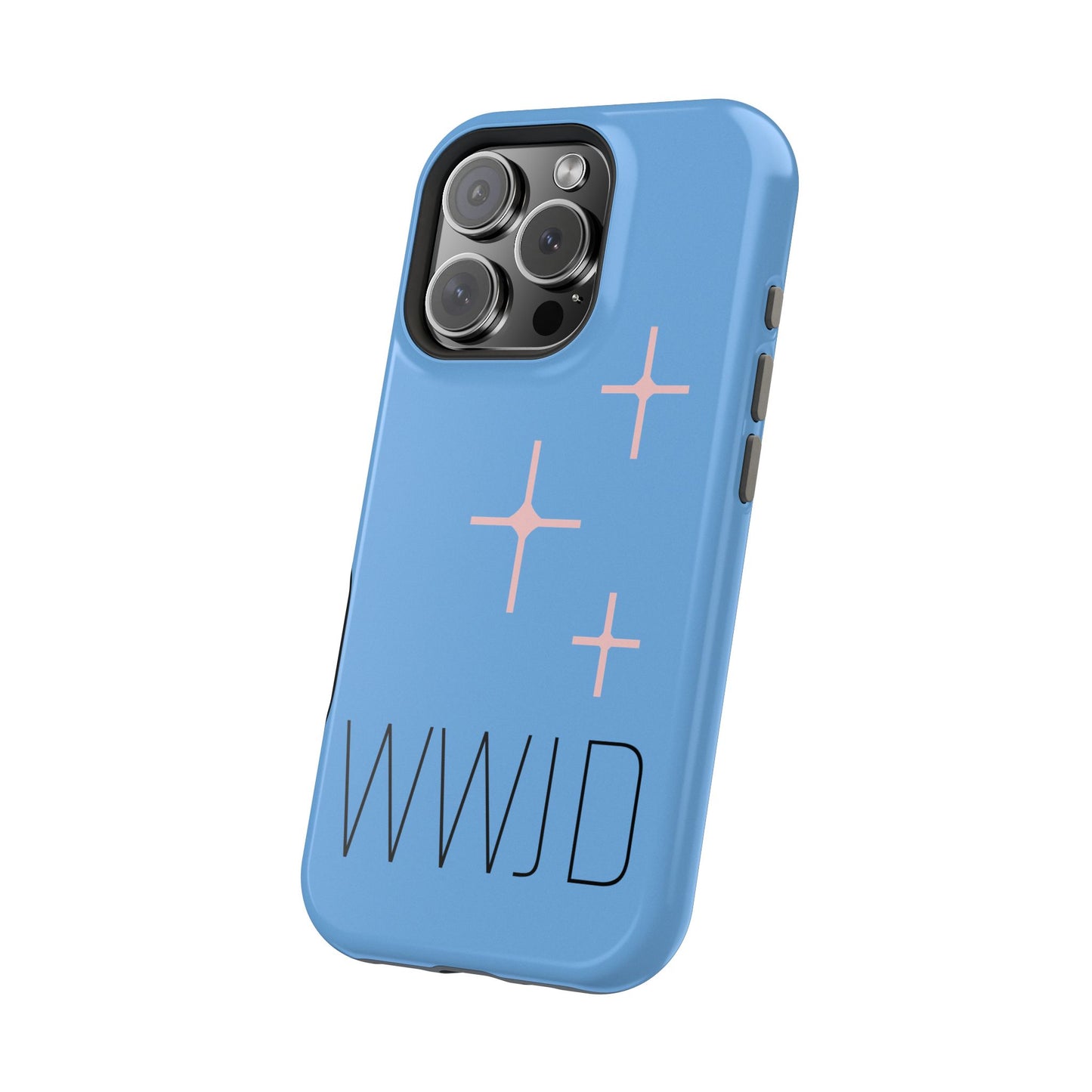 WWJD Magnetic Impact‑Resistant Phone Case — Slim Shockproof MagSafe Compatible