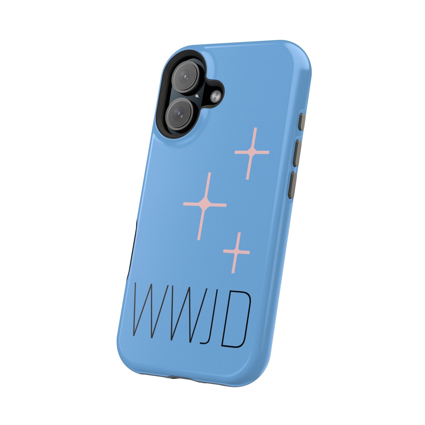 WWJD Magnetic Impact‑Resistant Phone Case — Slim Shockproof MagSafe Compatible