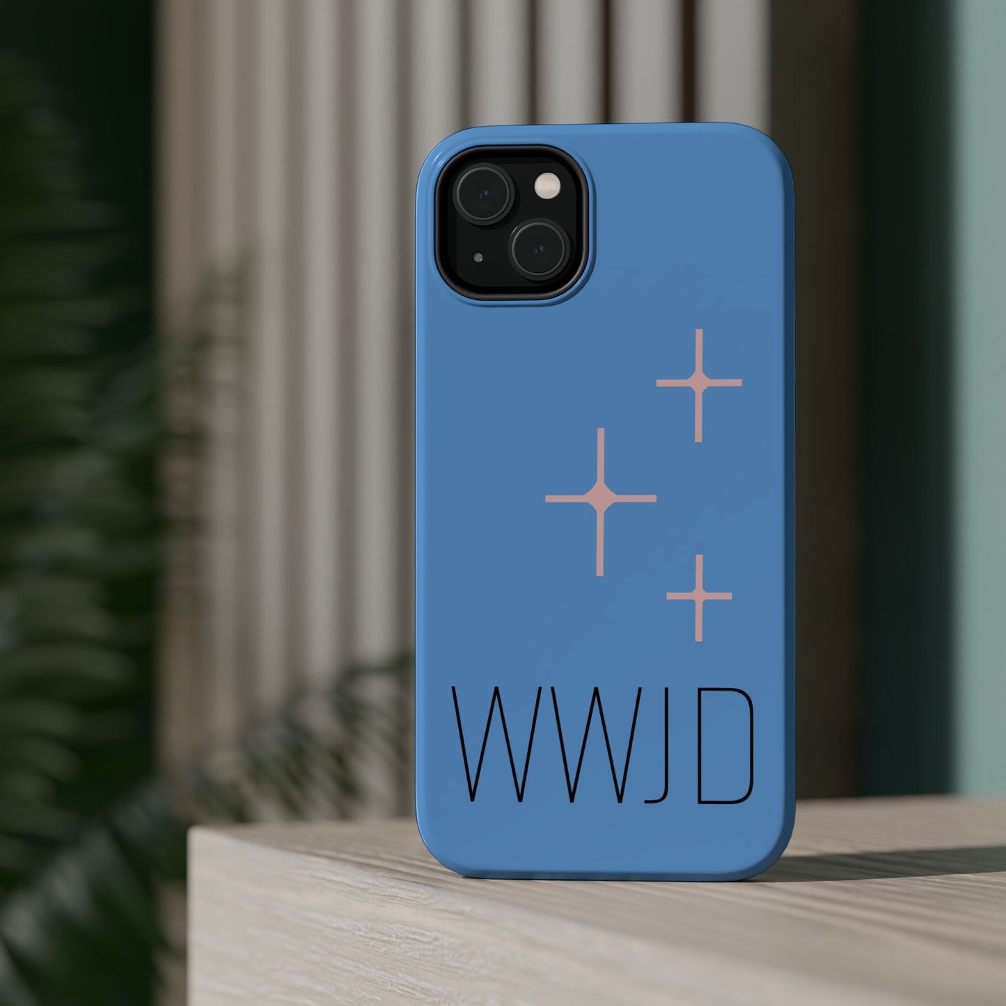WWJD Magnetic Impact‑Resistant Phone Case — Slim Shockproof MagSafe Compatible