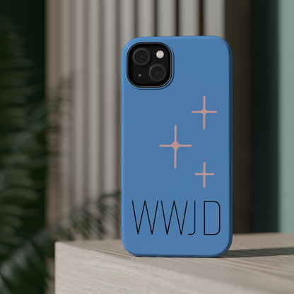 WWJD Magnetic Impact‑Resistant Phone Case — Slim Shockproof MagSafe Compatible