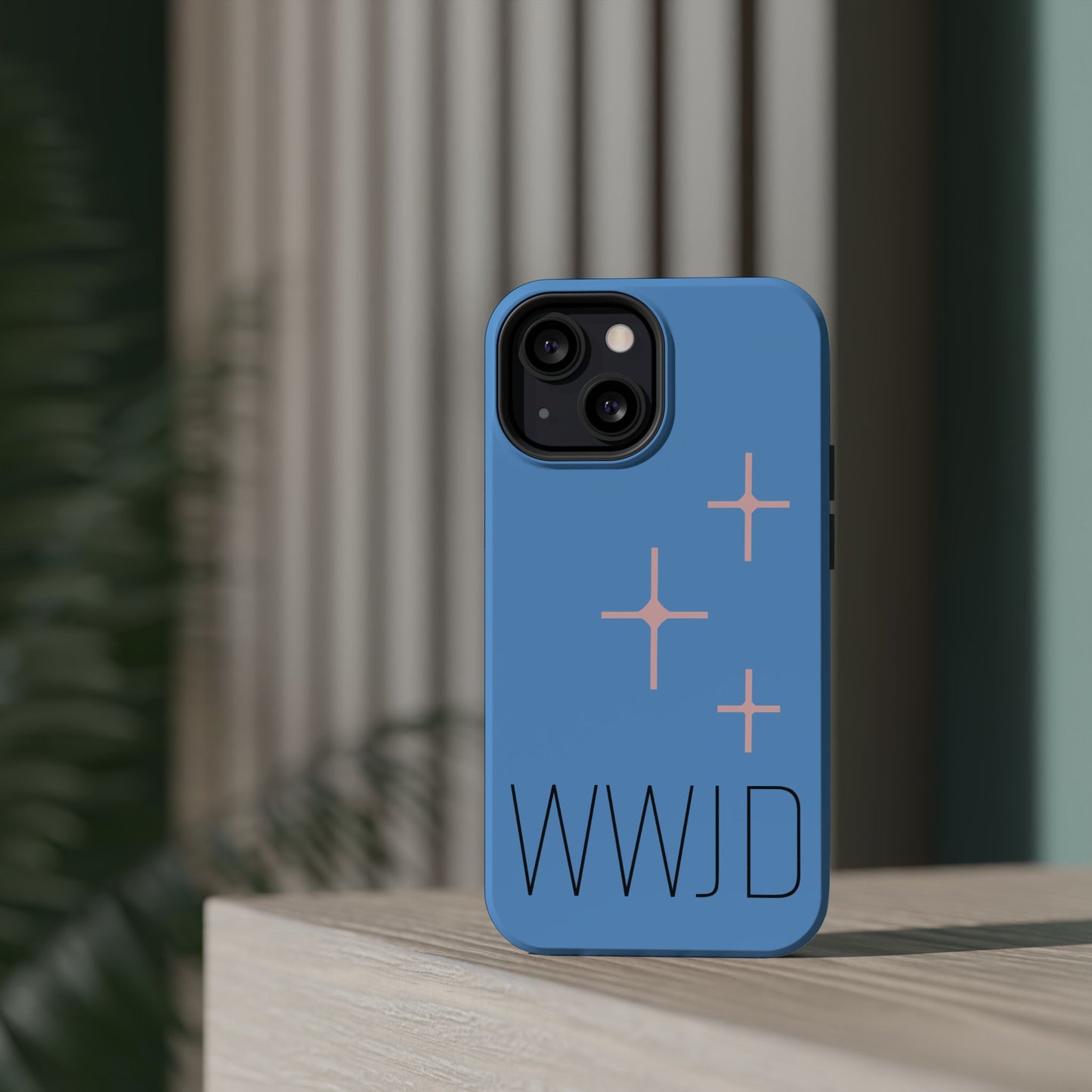 WWJD Magnetic Impact‑Resistant Phone Case — Slim Shockproof MagSafe Compatible