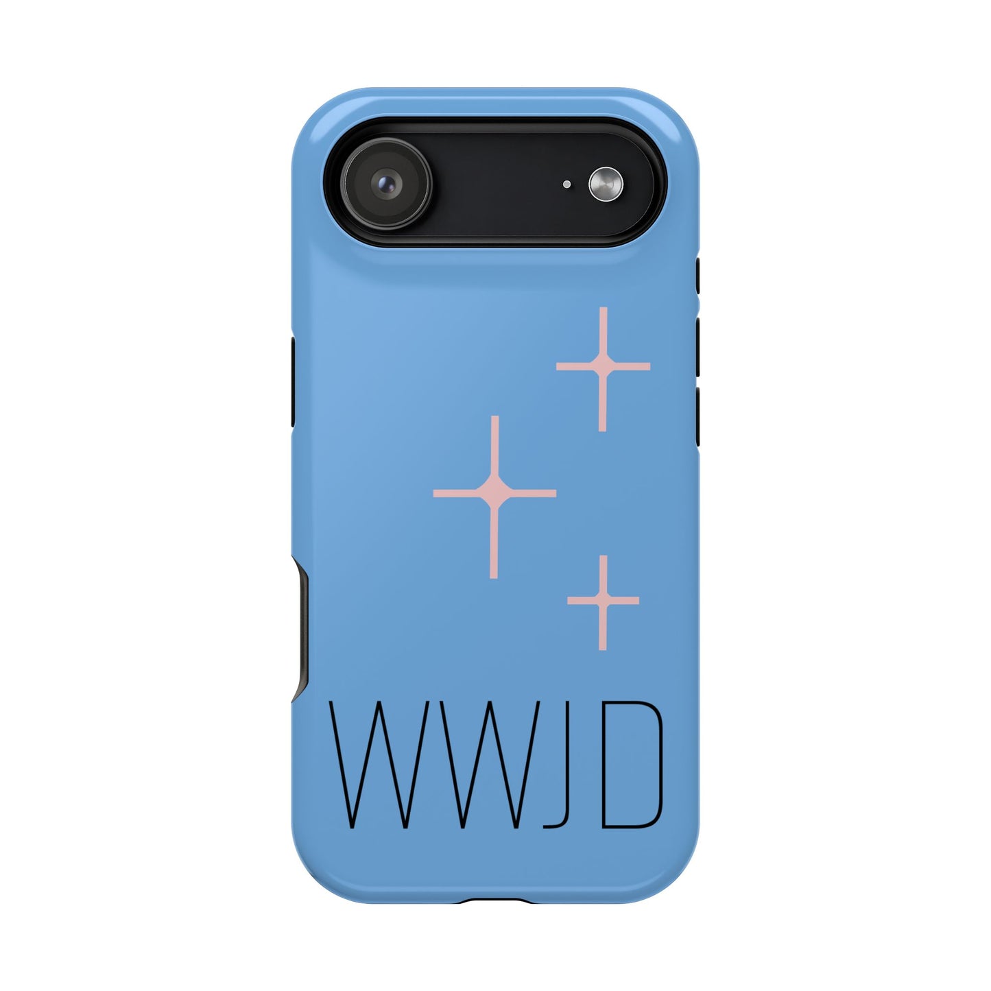 WWJD Magnetic Impact‑Resistant Phone Case — Slim Shockproof MagSafe Compatible