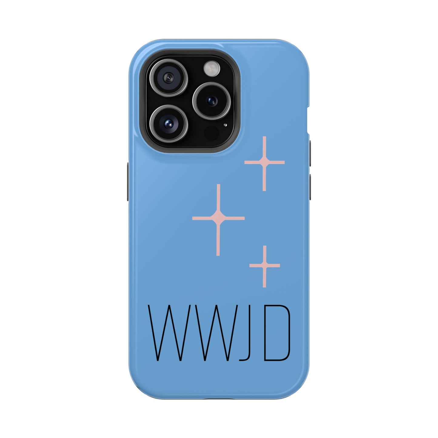 WWJD Magnetic Impact‑Resistant Phone Case — Slim Shockproof MagSafe Compatible