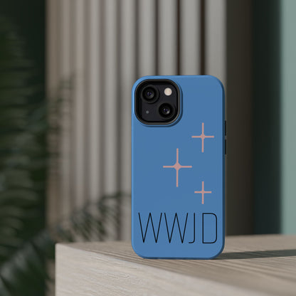 WWJD Magnetic Impact‑Resistant Phone Case — Slim Shockproof MagSafe Compatible