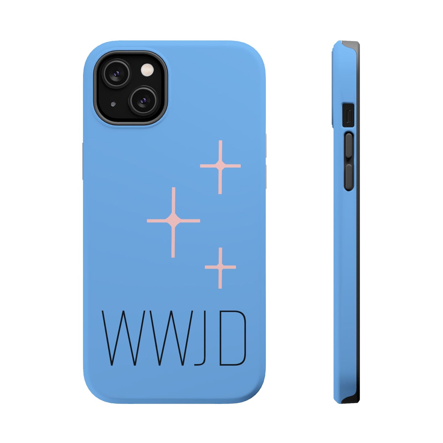WWJD Magnetic Impact‑Resistant Phone Case — Slim Shockproof MagSafe Compatible