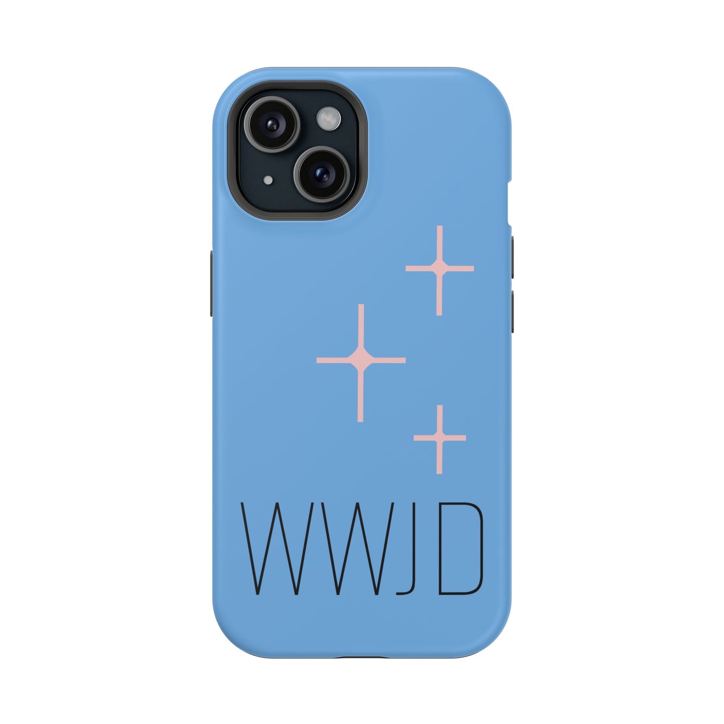 WWJD Magnetic Impact‑Resistant Phone Case — Slim Shockproof MagSafe Compatible