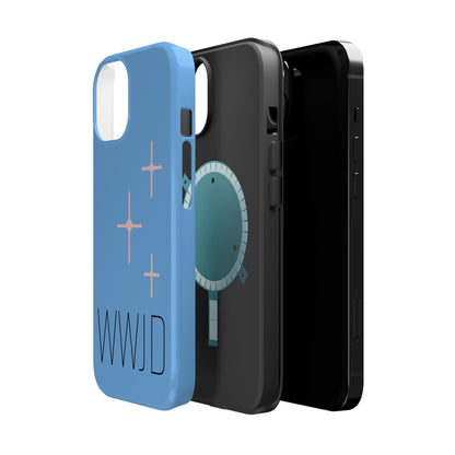 WWJD Magnetic Impact‑Resistant Phone Case — Slim Shockproof MagSafe Compatible