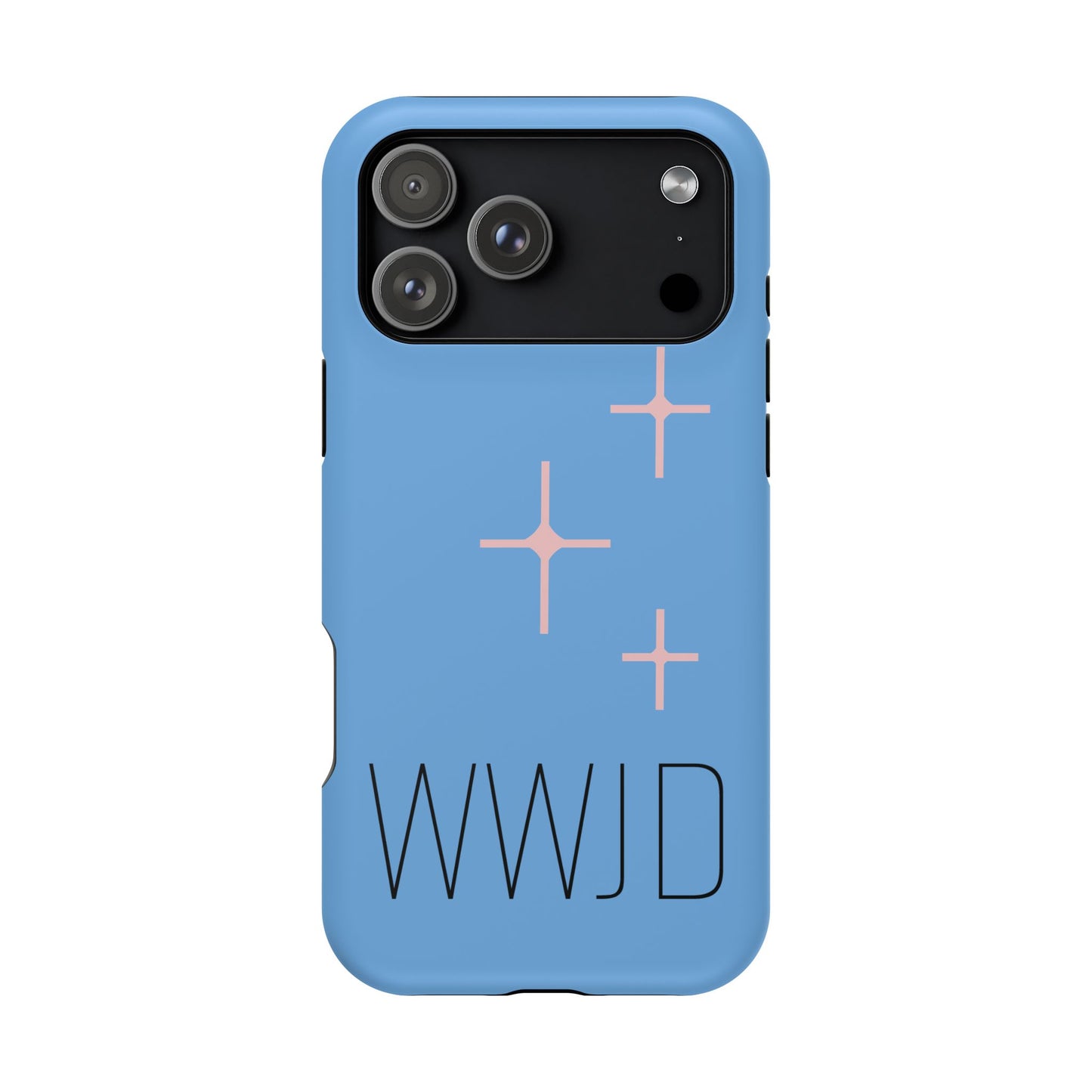 WWJD Magnetic Impact‑Resistant Phone Case — Slim Shockproof MagSafe Compatible