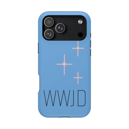 WWJD Magnetic Impact‑Resistant Phone Case — Slim Shockproof MagSafe Compatible