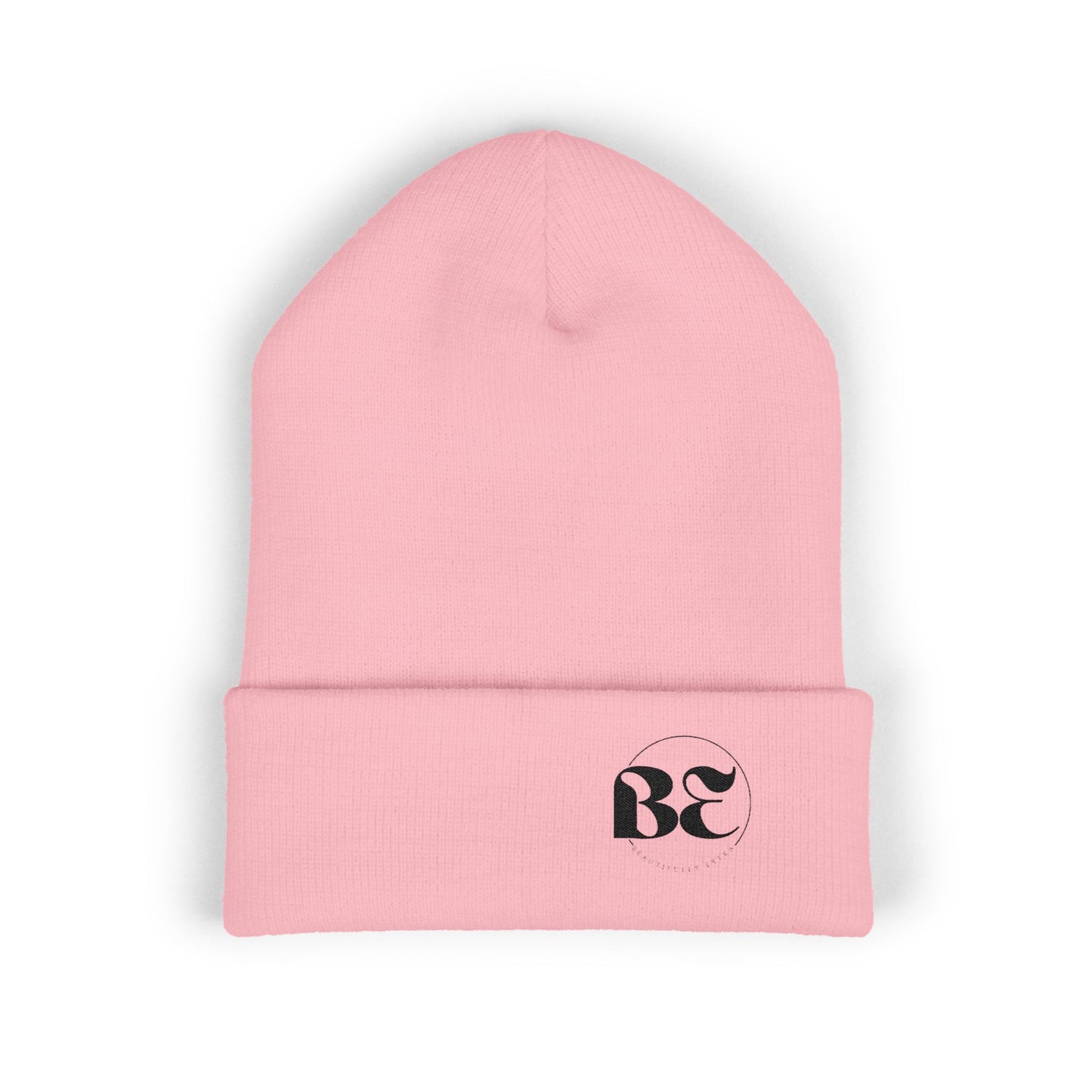 Classic Cuffed Beanie — "Be Beautifully Extra" Embroidered Cap
