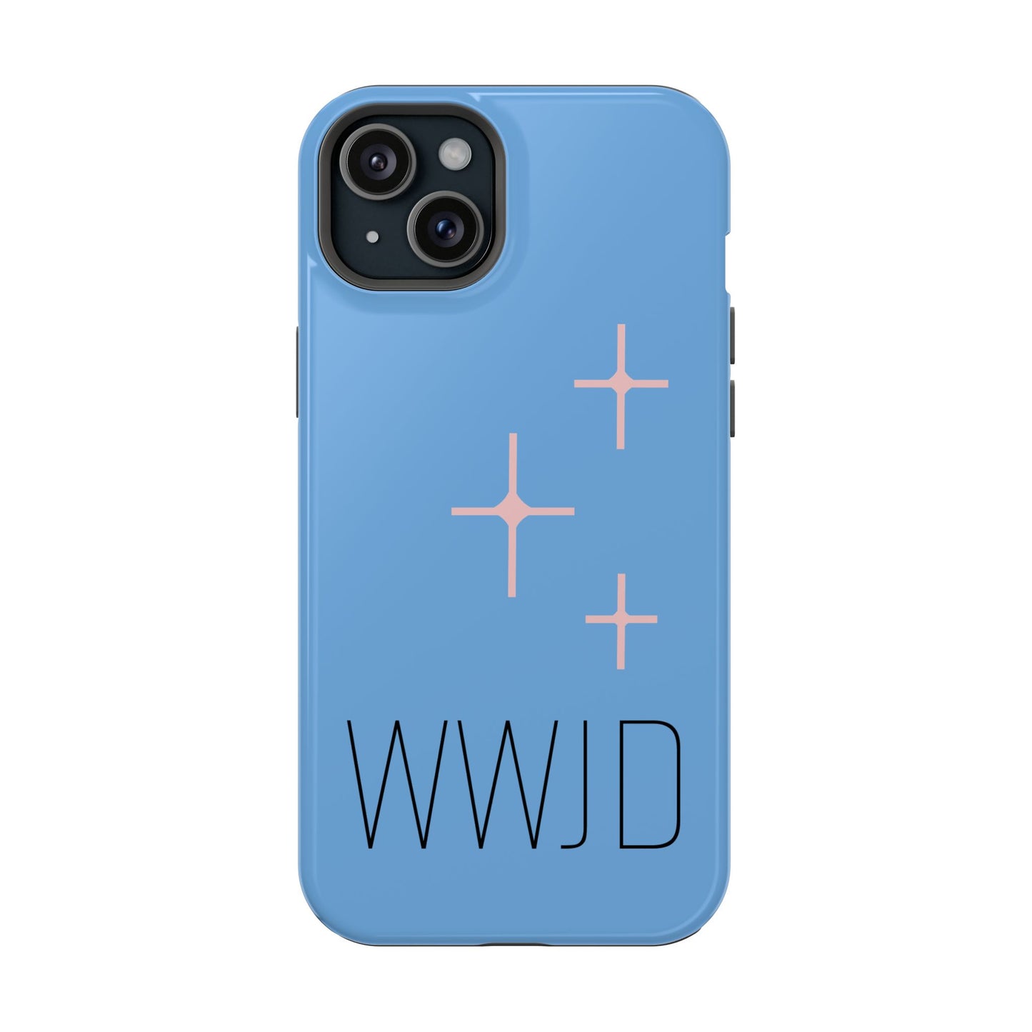 WWJD Magnetic Impact‑Resistant Phone Case — Slim Shockproof MagSafe Compatible
