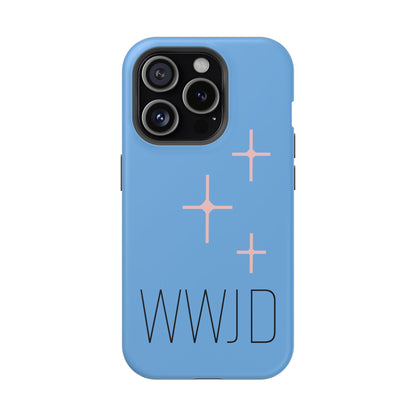 WWJD Magnetic Impact‑Resistant Phone Case — Slim Shockproof MagSafe Compatible