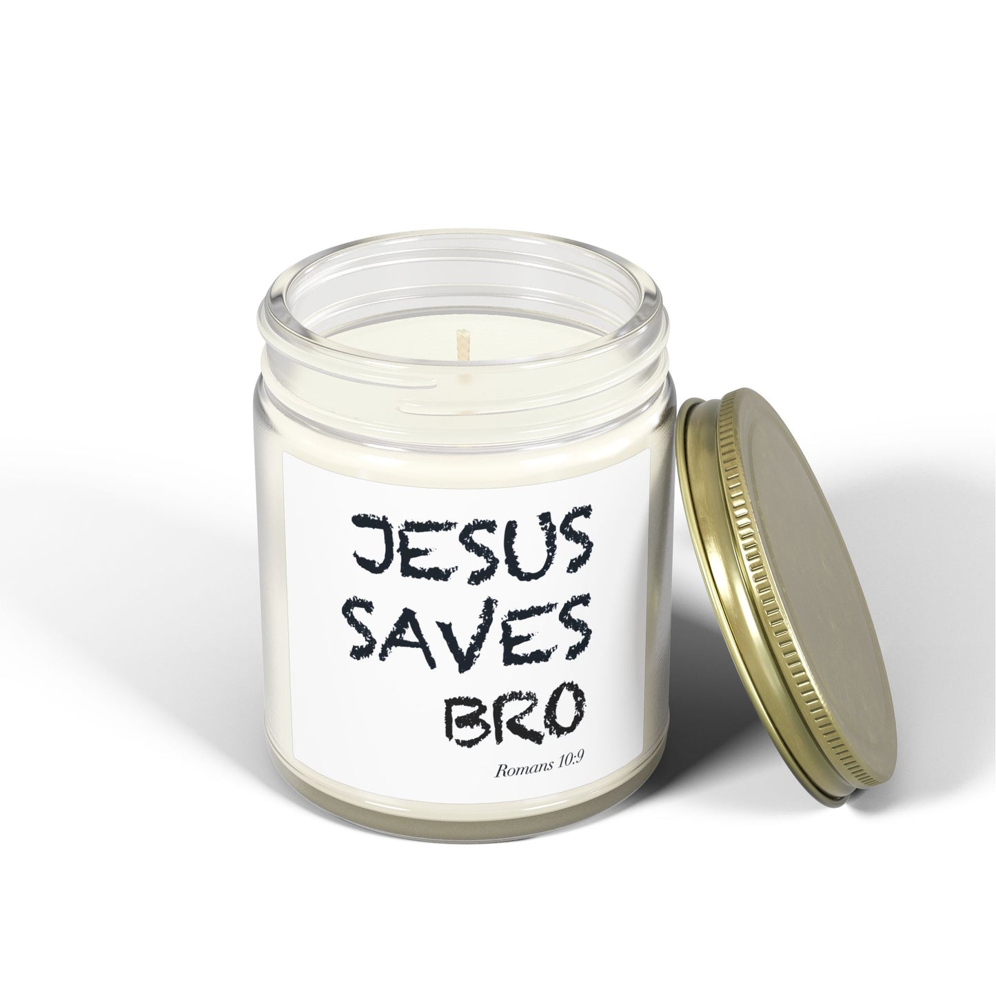 Jesus Saves Bro Scented Candle (4oz/9oz)