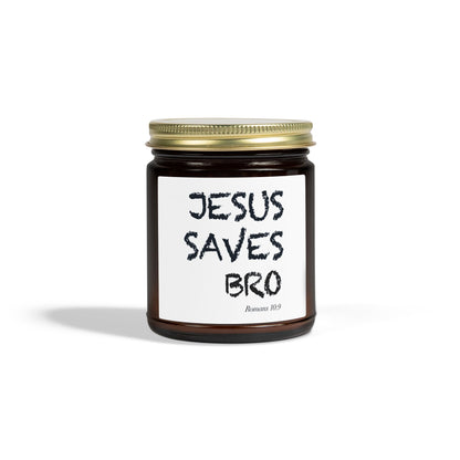 Jesus Saves Bro Scented Candle (4oz/9oz)