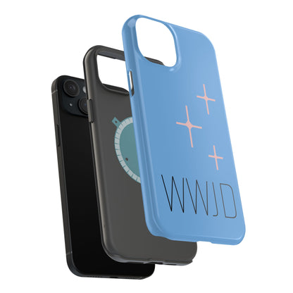 WWJD Magnetic Impact‑Resistant Phone Case — Slim Shockproof MagSafe Compatible