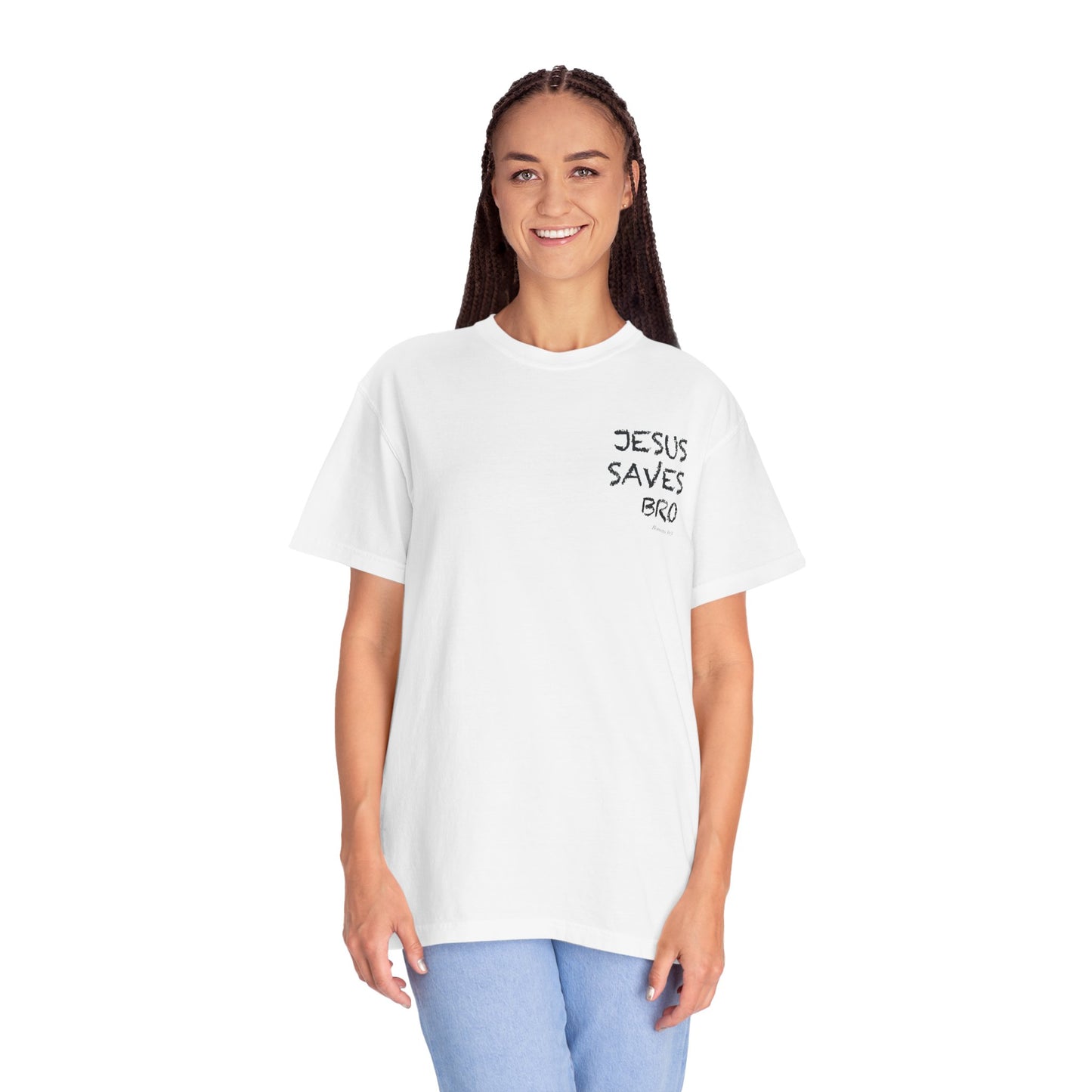 Jesus Saves Bro T-Shirt — Christian Message Tee