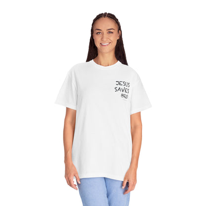 Jesus Saves Bro T-Shirt — Christian Message Tee