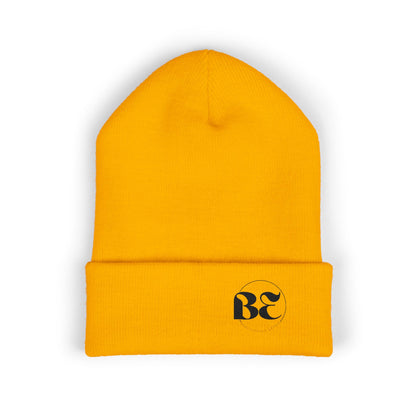 Classic Cuffed Beanie — "Be Beautifully Extra" Embroidered Cap